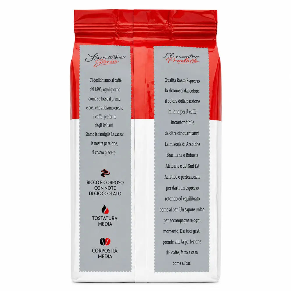 Lavazza Kaffee - Bohnen - Rote Qualität 
