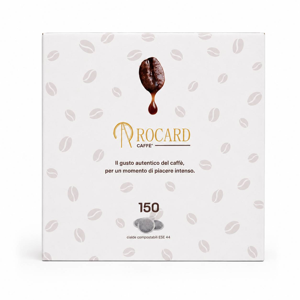 Caffè Rocard® – Pads – Classic Blend – Der authentische Geschmack von echtem italienischen Espresso 