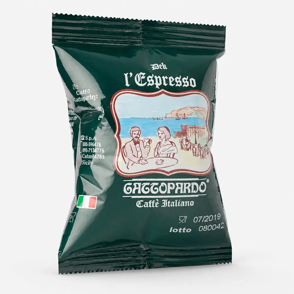 Toda Gattopardo - Compatibili Nespresso - Miscela Decaffeinata