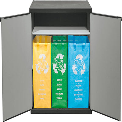 Mongardi – Mülltrennschrank (Innen/Außen) – 68x40x85 