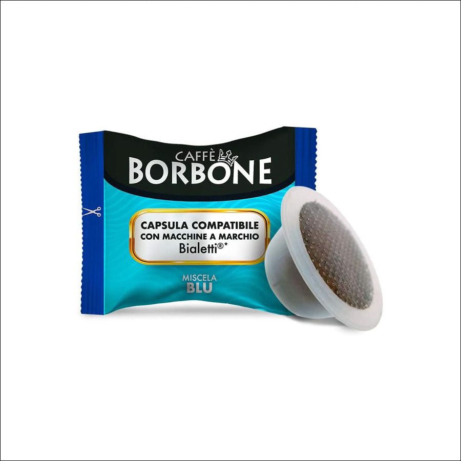 Caffè Borbone – Kompatibel mit Bialetti® Kaffeemaschinen – Blue Blend 
