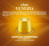 Caffè Borbone - Compatibile con Nespresso - Capsule In Alluminio - Miscela Ciao Venezia