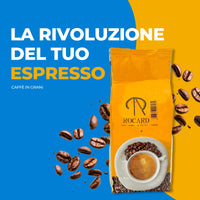 Rocard® Kaffeebohnen – Klassische Mischung – Der authentische Geschmack von echtem italienischen Espresso 