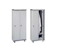 Garofalo – Easy Professional Locker Room – 2-türiger Schmutz-/Sauber-Umkleideraum mit Schlüssel – L72xT39xH175 cm. 