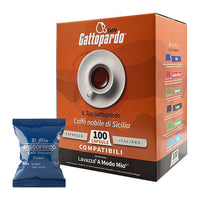 Toda Gattopardo Dakar – Capsule Compatibili A Modo Mio – Caffè Intenso e Aromatico