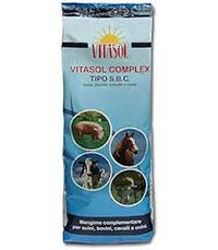 Vitasol Complex Typ SBC – 2 kg zootechnisches Ergänzungsfuttermittel für Pferde, Schweine und Rinder 