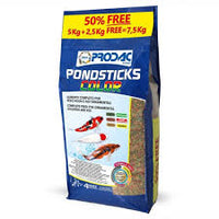 Prodac – Färbendes Futter für Koi und Goldfische im Teich – Pond Color Stick 7,5 kg (5 kg + 2,5 kg gratis) 