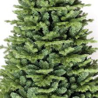 Albero di Natale Rosario 180 cm Realistico in PE+PVC – 966 Rami Folti, Montaggio Ombrello, Diametro 109 cm
