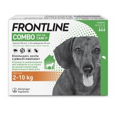 BOEHRINGER – 3 Pipette – Antiparassitario – FRONTLINE Combo Spot On – 2-10 Kg – Protezione da Pulci, Zecche, Uova e Larve, Antipulci